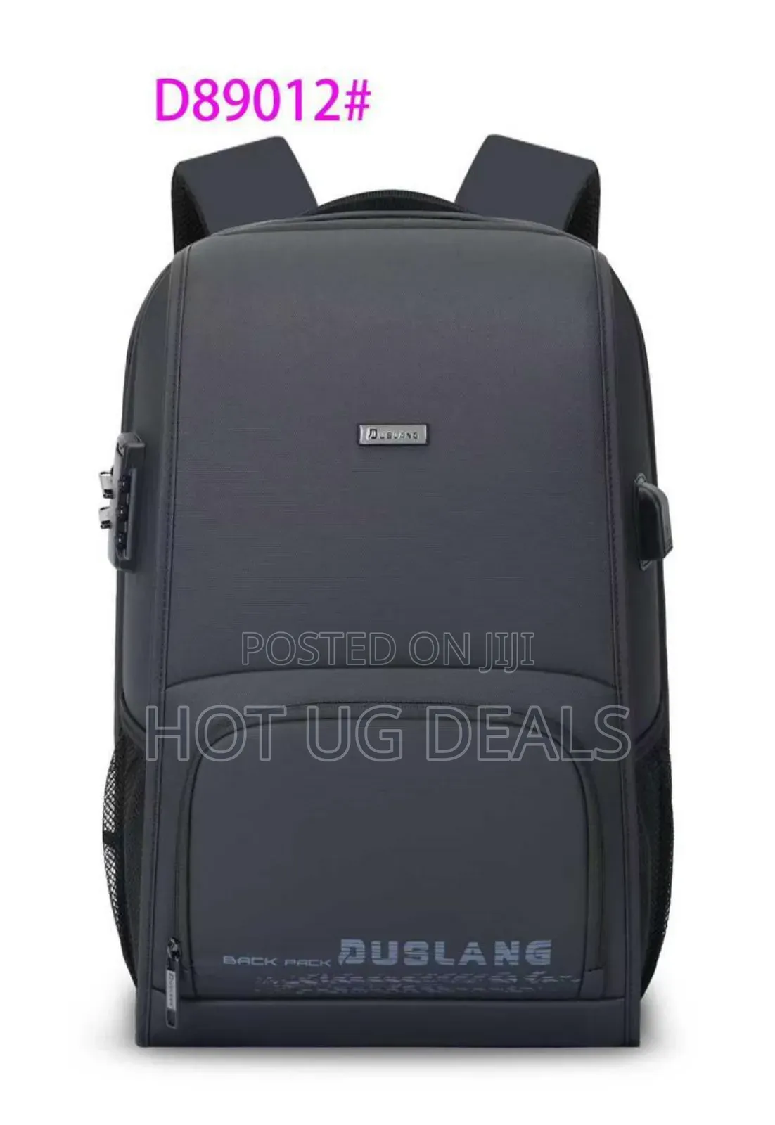 Wiersoon Waterproof Laptop Bag - Black