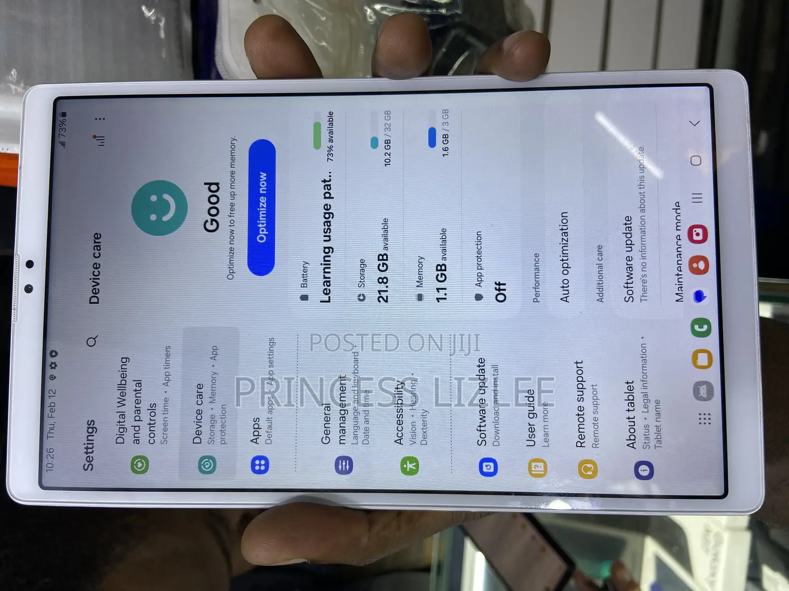 Samsung Galaxy Tab A7 Lite 32 GB Silver