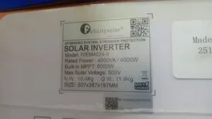 Hybrid 6000w/48v Felicity Inverter