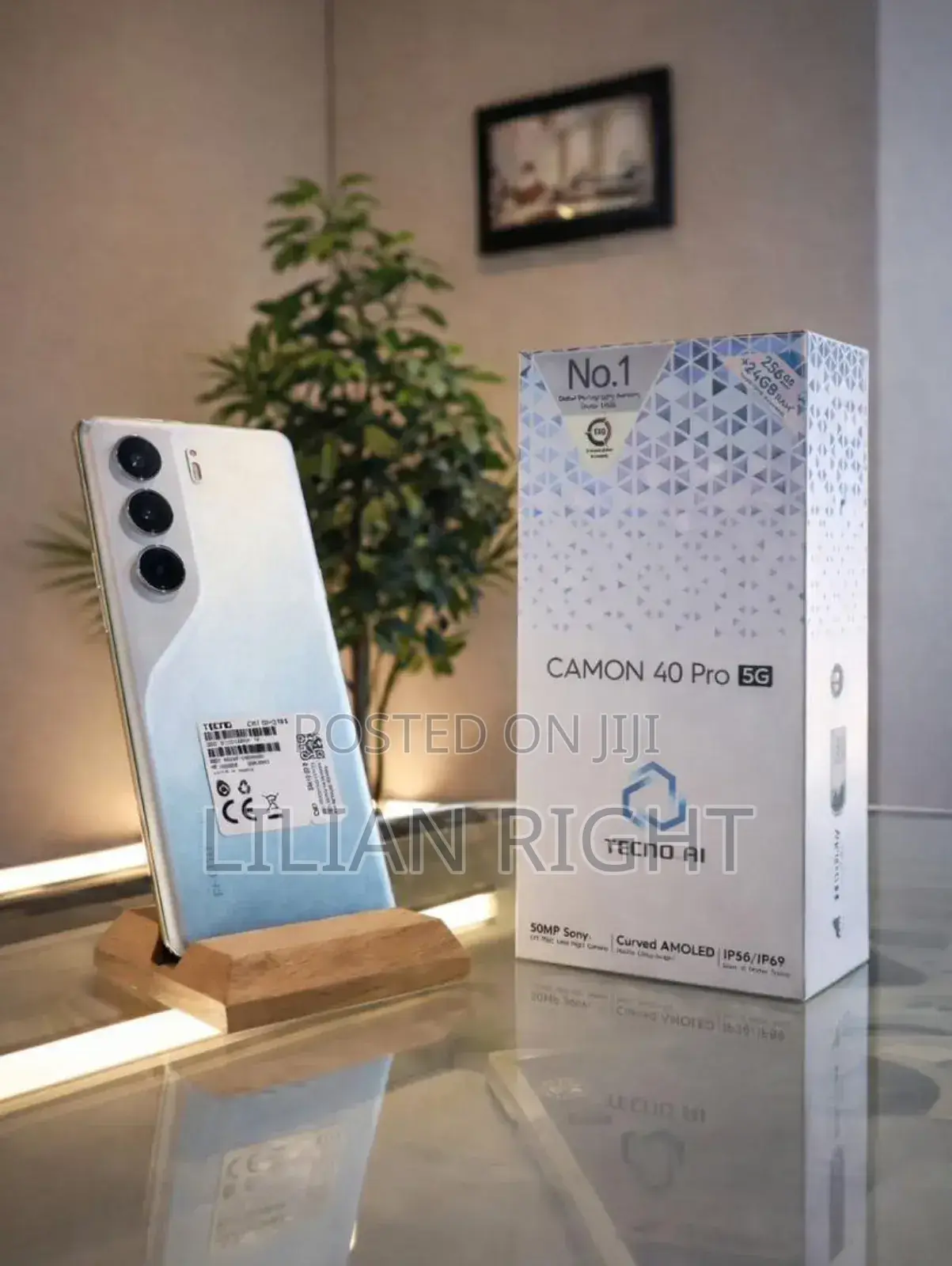 New Tecno Camon 40 Pro 5G 256 GB Gray
