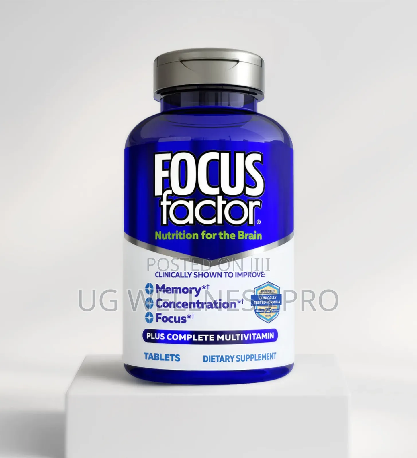 Focus Factor, Nutrition for the Brain, Original Formula, 180 Tablets