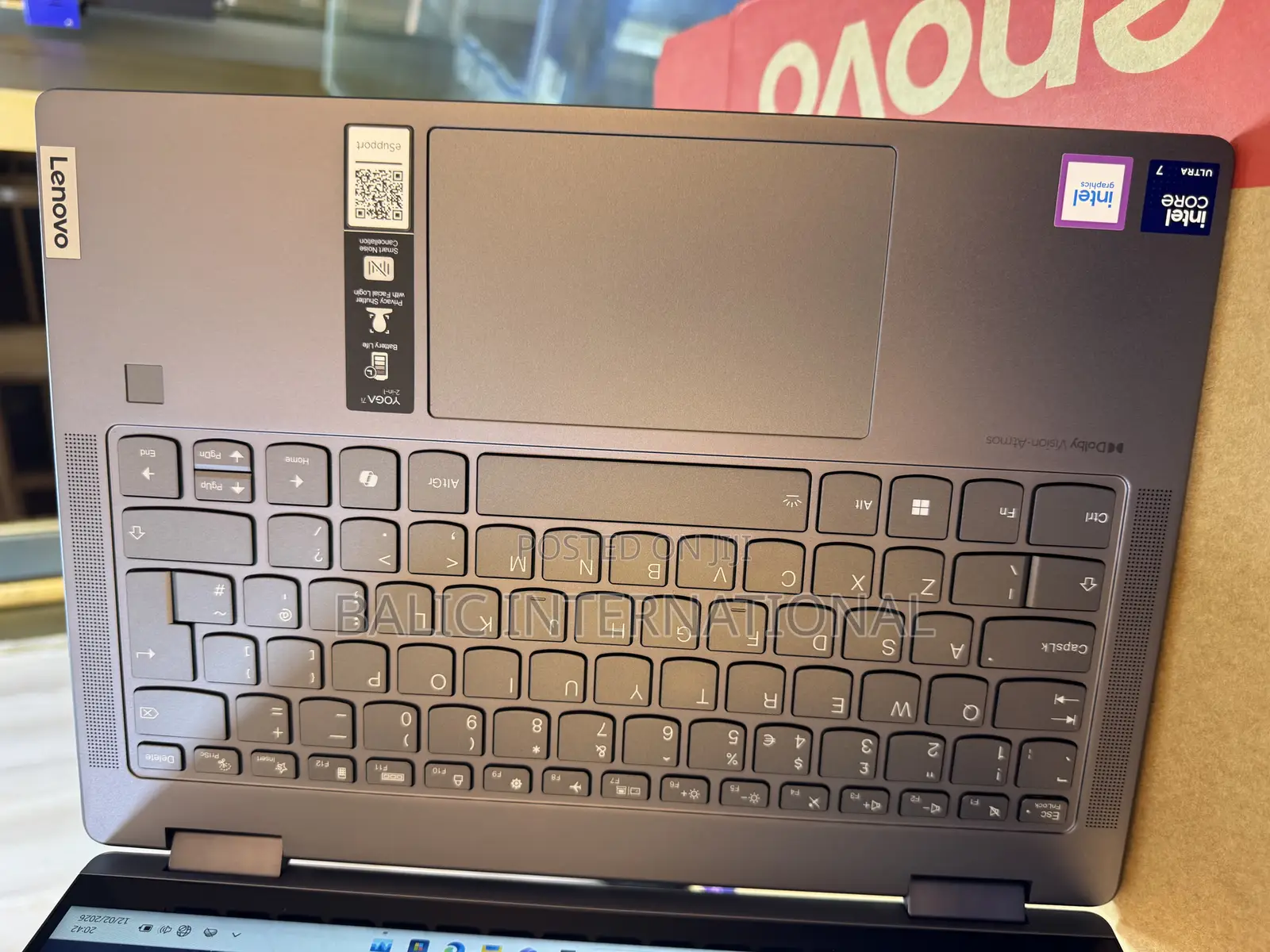 New Laptop Lenovo Yoga 7i 16GB Intel Core Ultra 7 SSD 1T