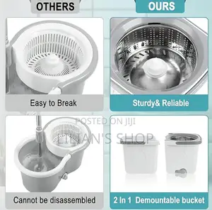 Easy Mop Wyl-34 Spin Mop and Bucket Cleaning System