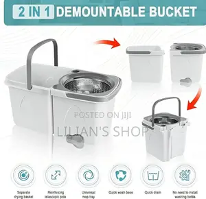 Easy Mop Wyl-34 Spin Mop and Bucket Cleaning System