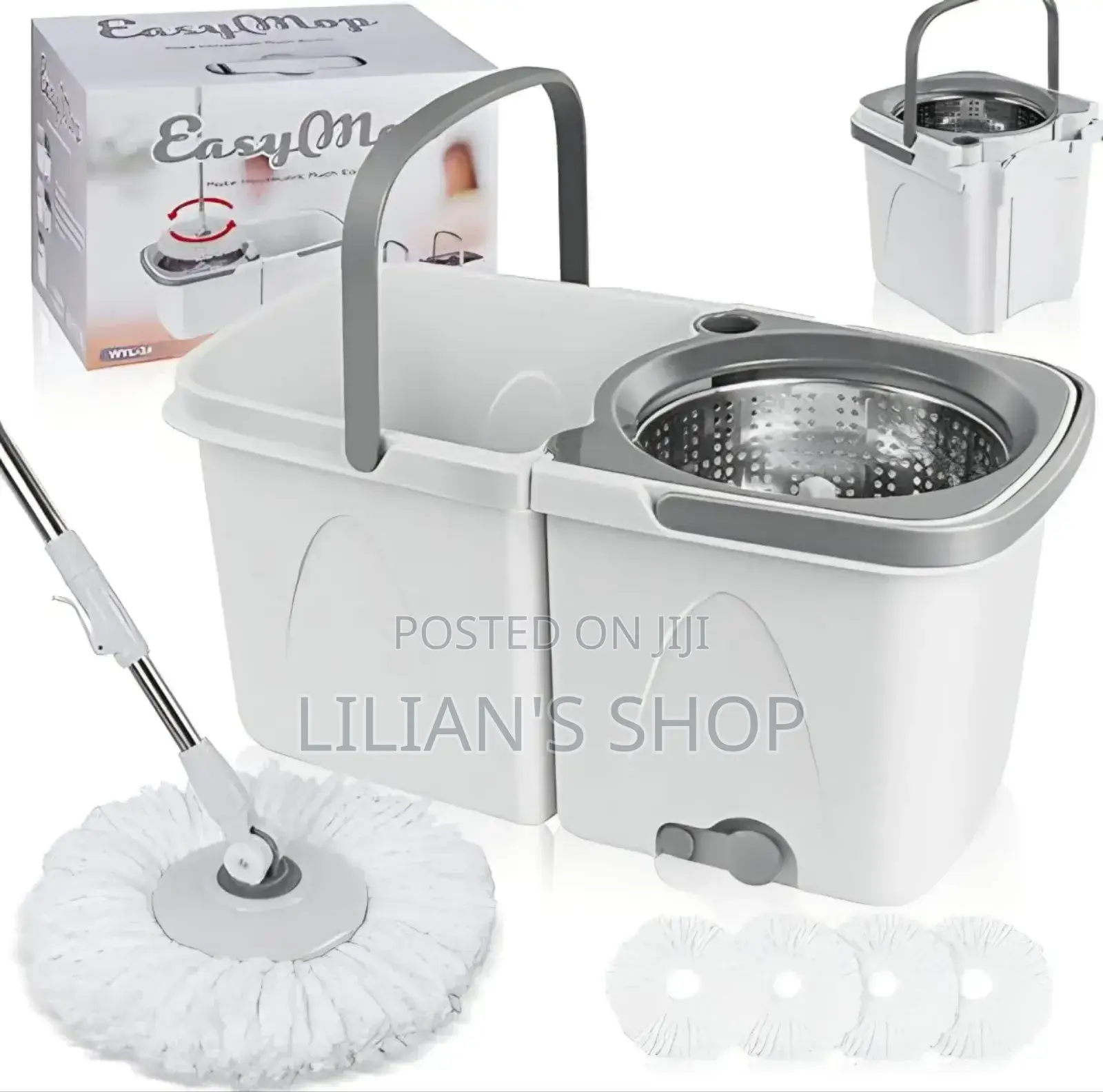 Easy Mop Wyl-34 Spin Mop and Bucket Cleaning System
