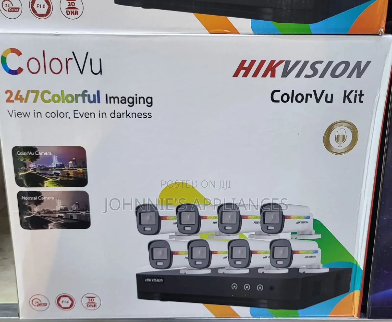 Hikvision Colorvu 24/7 Full Color CCTV Kit – Complete Security Camera