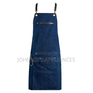 Premium Heavy-Duty Canvas Apron With Cross-Back Straps – Adjustable