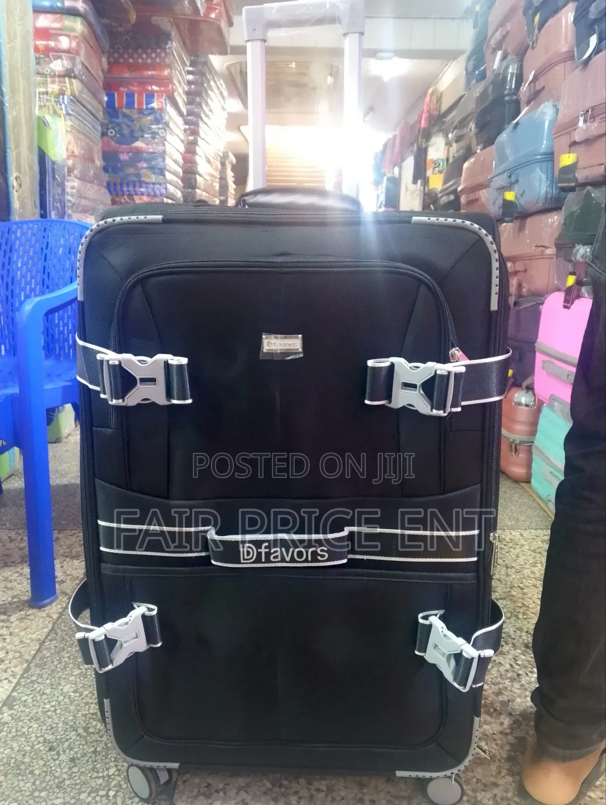 Original Cloth Suitcases.Extra Large.(