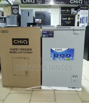 Chiq 180l Deep Chest Freezer With 3 Years Warranty Brand New