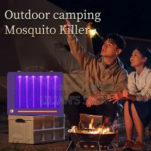 Rechargeable Portable Electric Shock Mosquito Killing Lamp.
