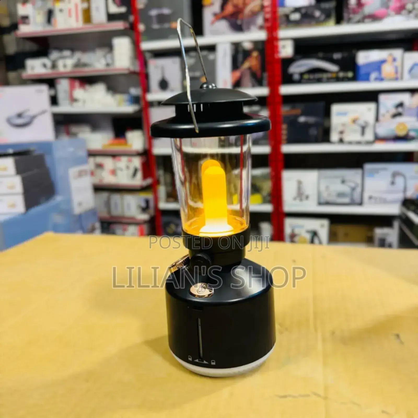 Portable "Lighthouse Camping Light Humidifier".