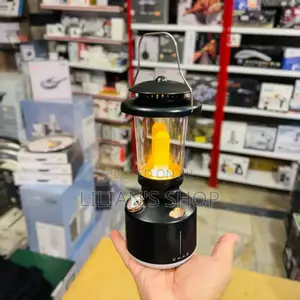 Portable "Lighthouse Camping Light Humidifier".