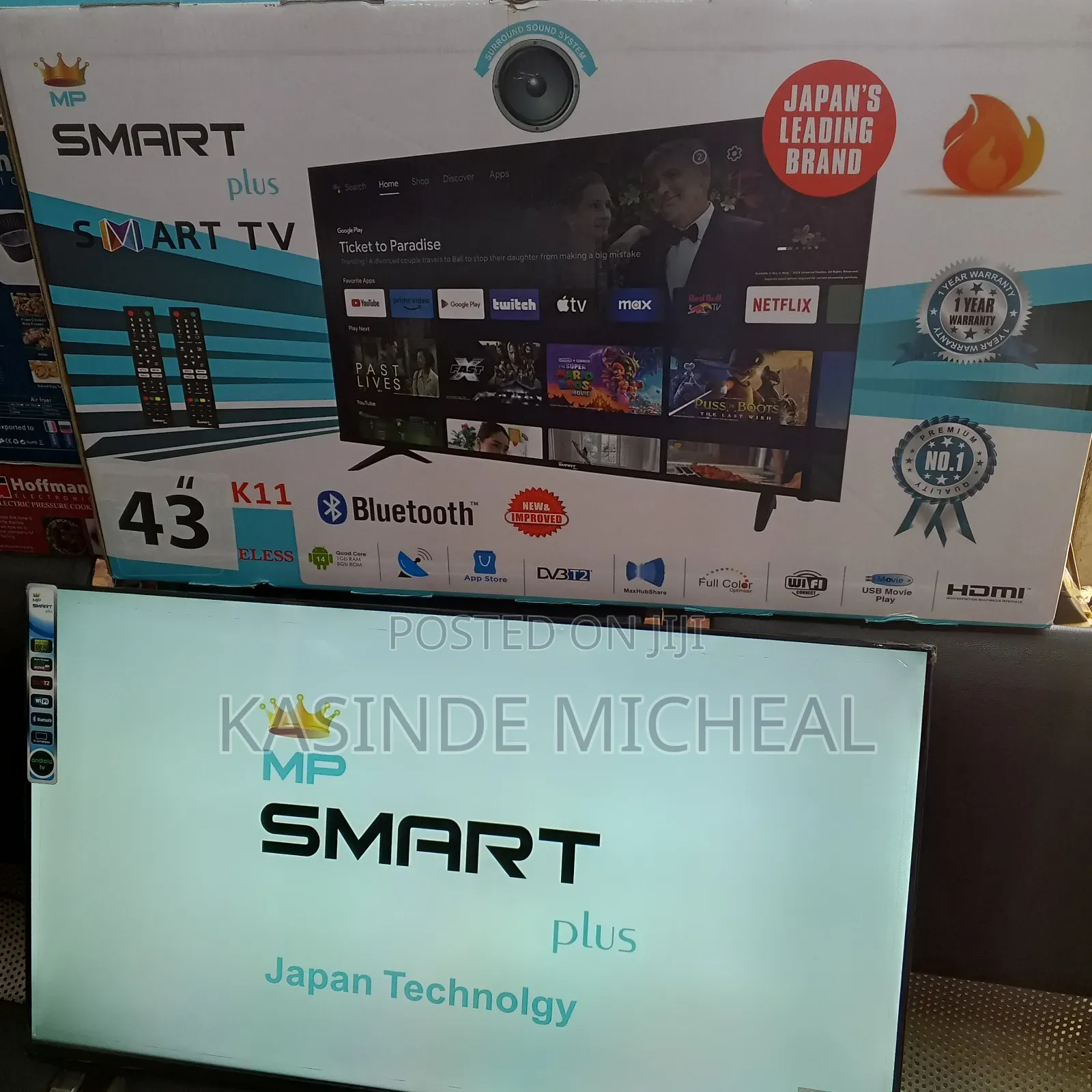 43inches Smartplus Smart Tv