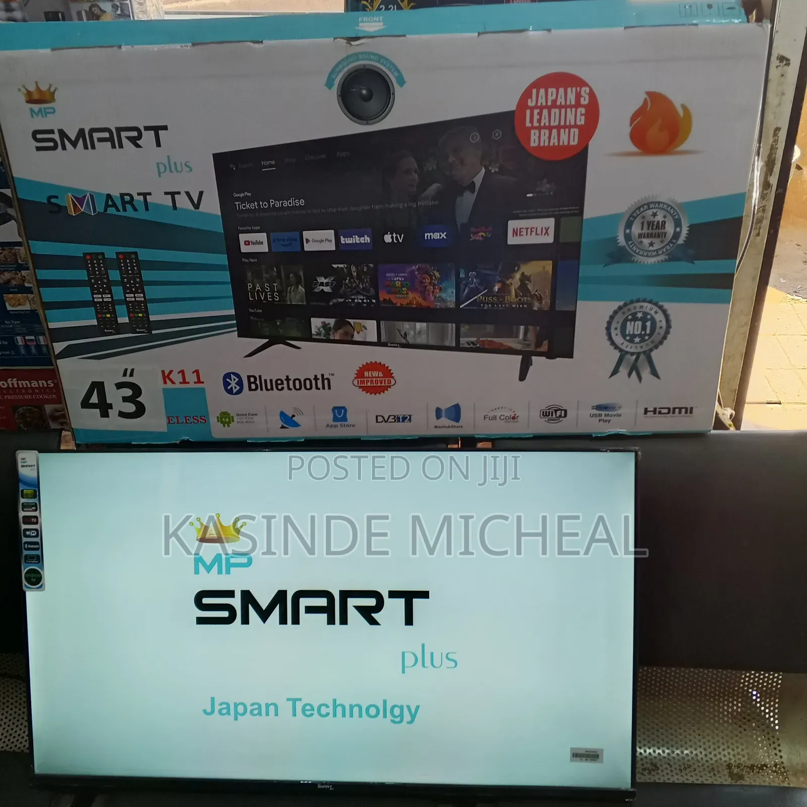 43inches Smartplus Smart Tv