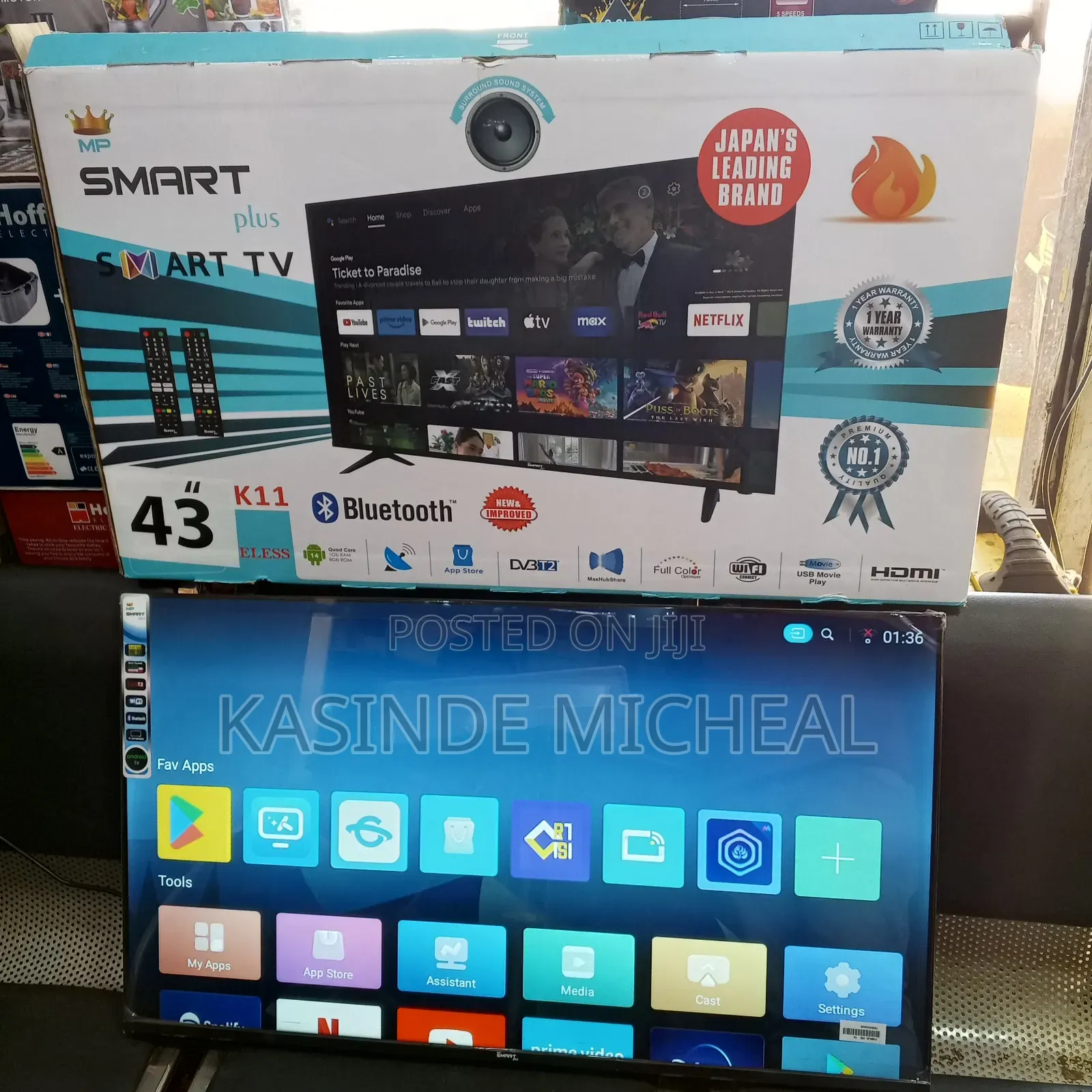 43inches Smartplus Smart Tv