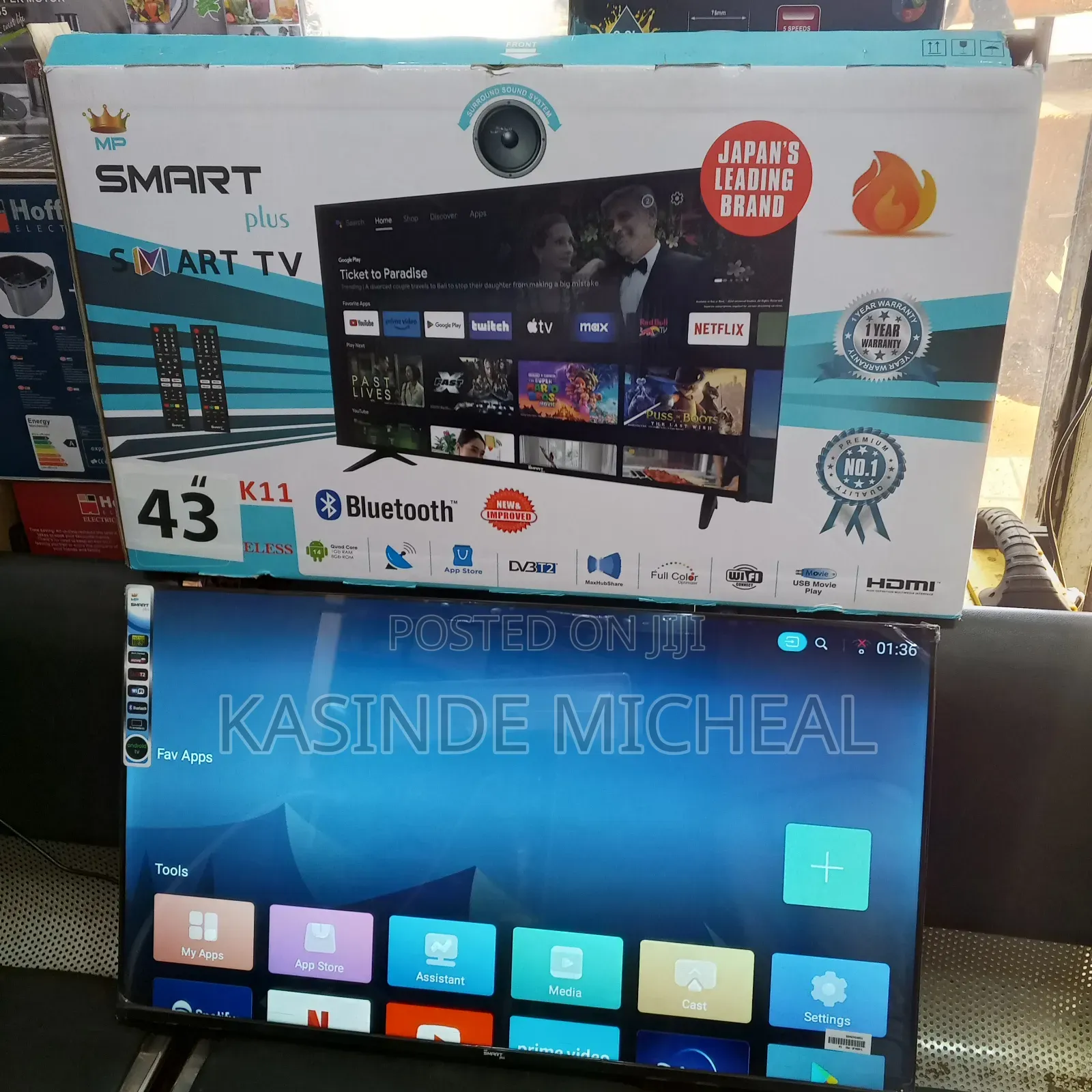 43inches Smartplus Smart Tv