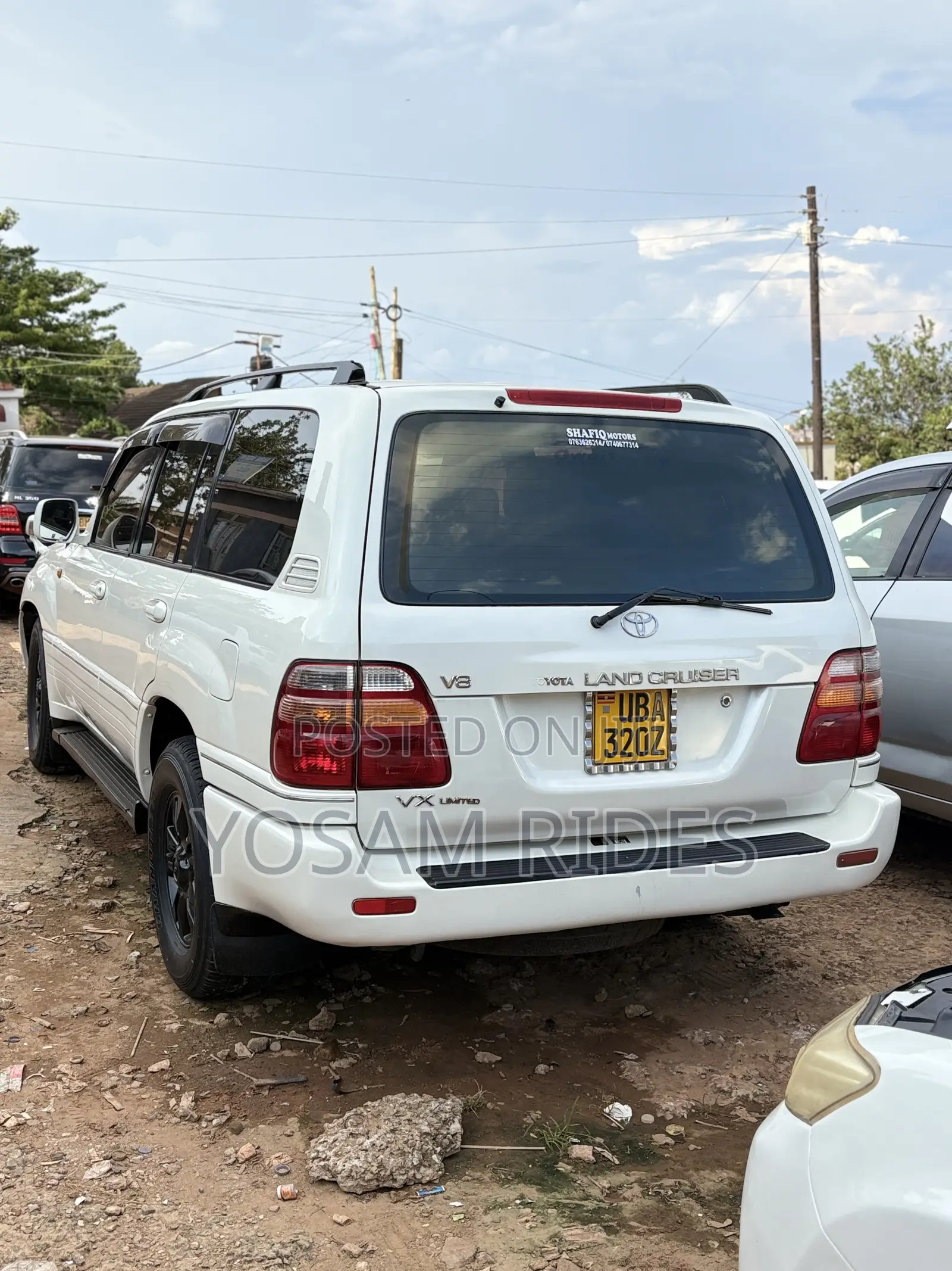 Toyota Land Cruiser Cygnus 4.7 1999 White