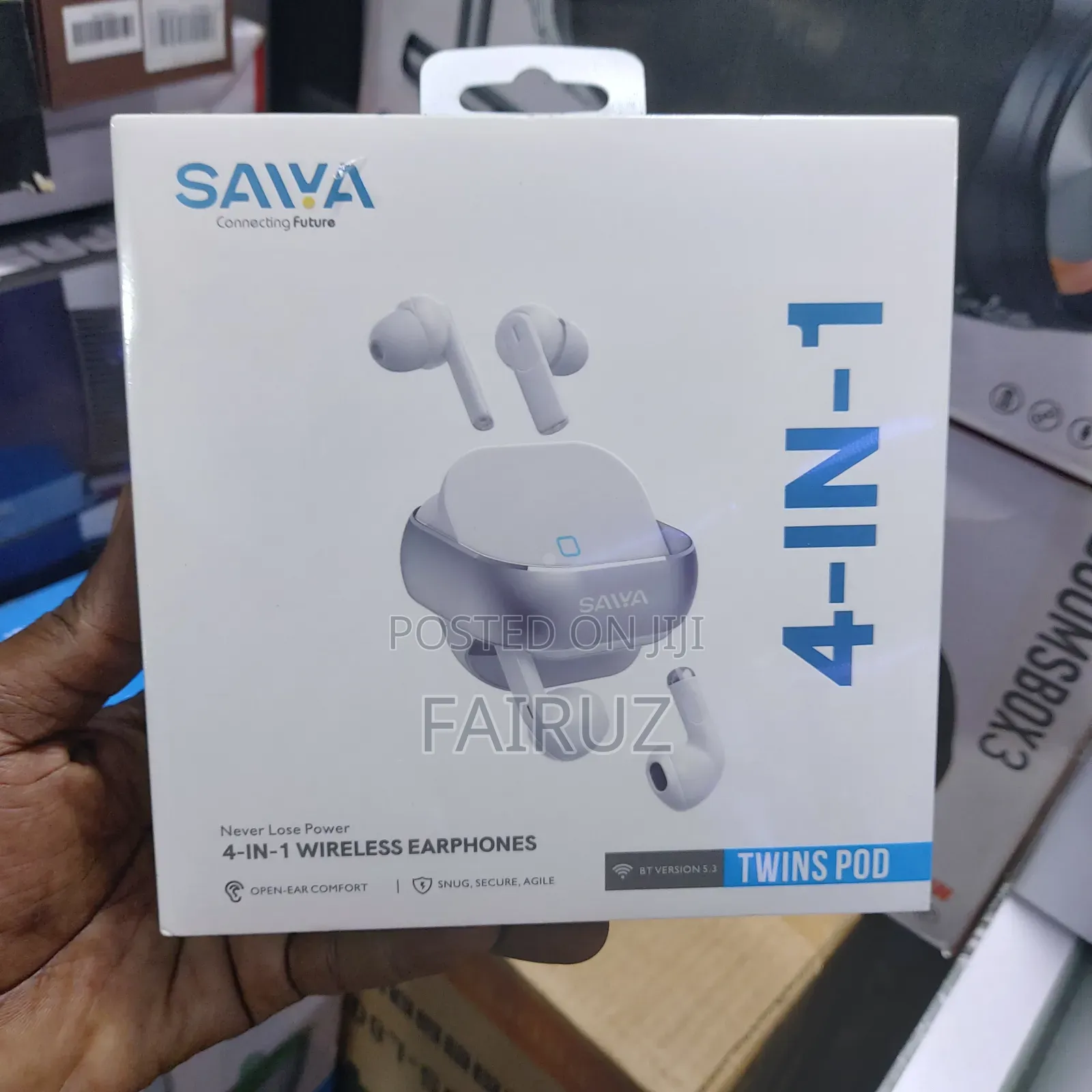 Saiya 4 in 1 TWS Pure Bass Earbus