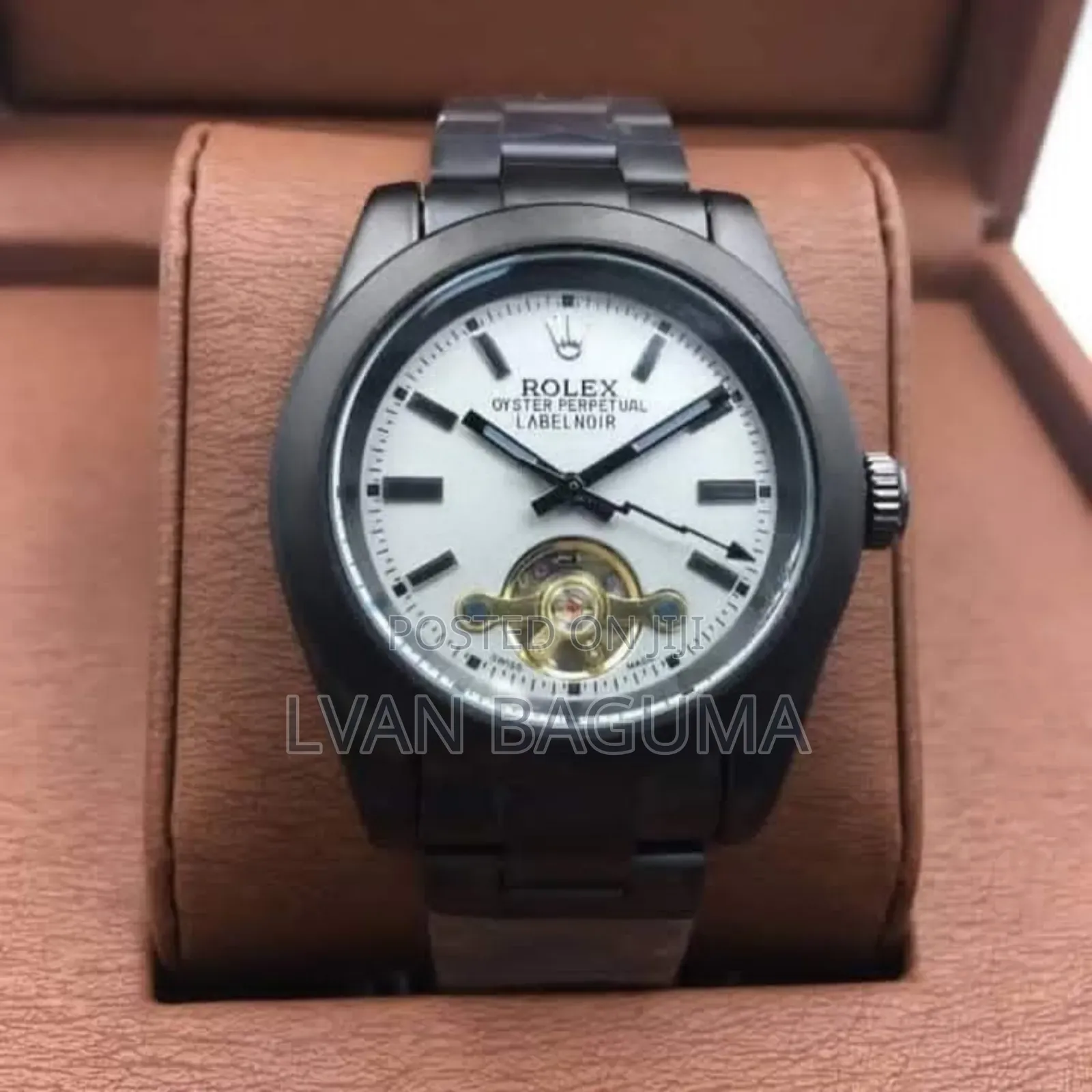 Rolex Oyster Perpetual Label Noir Watch - Special Edition