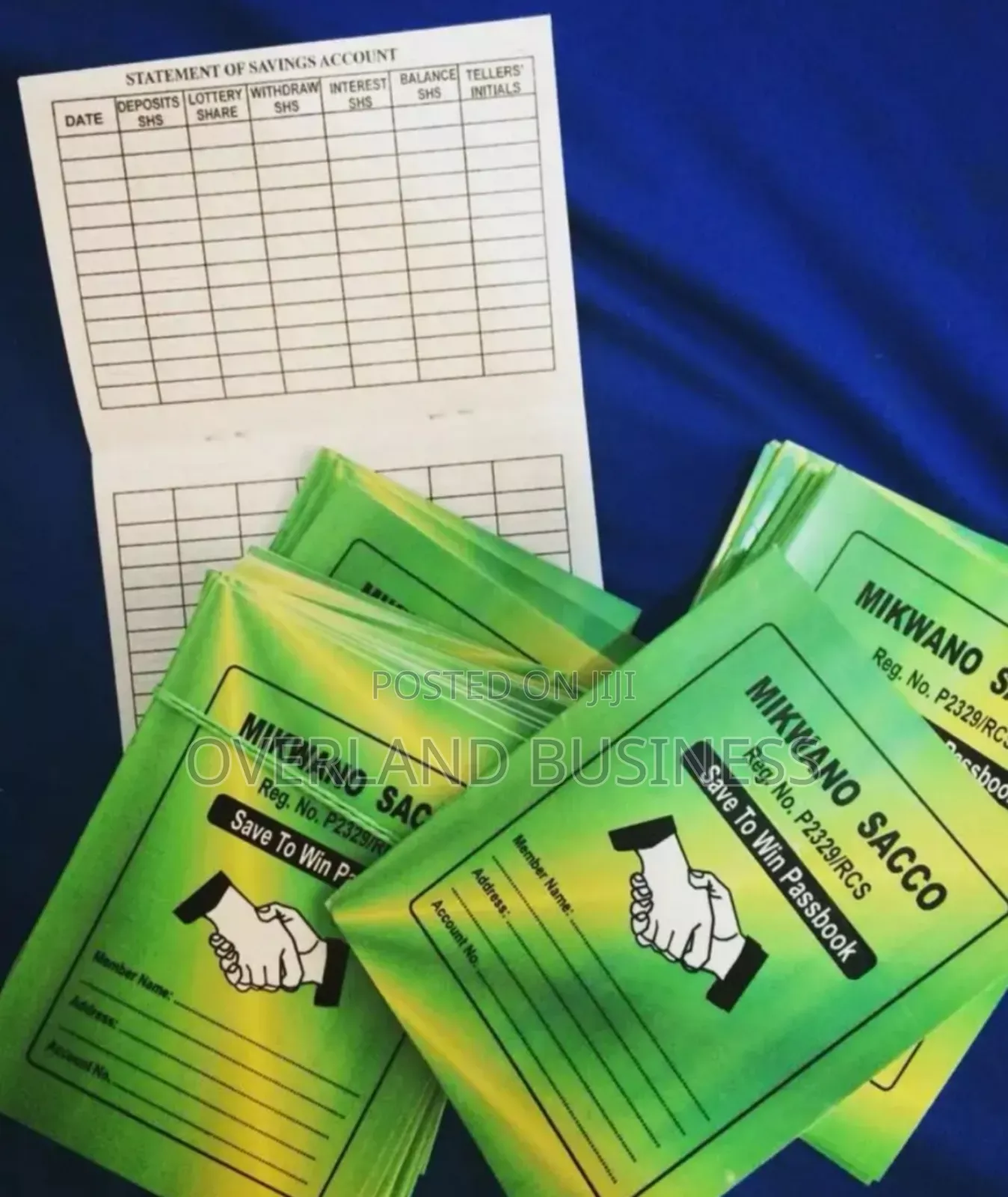 Loan Passbook Design and Printing