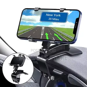 Universal Suction Cup Type Navigation Car Phone Bracket - Black