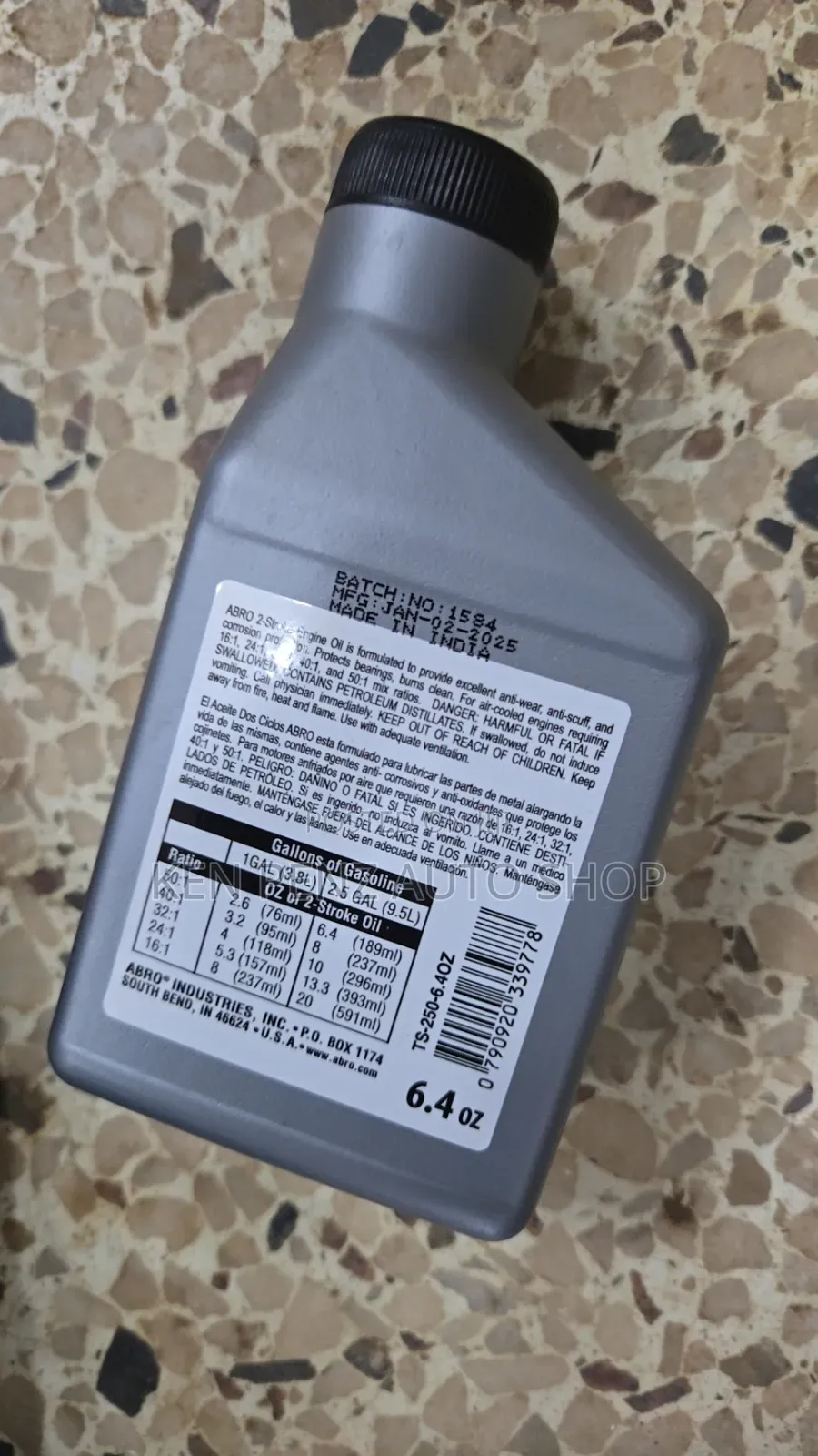 Abro 2- Stroke Motor Oil