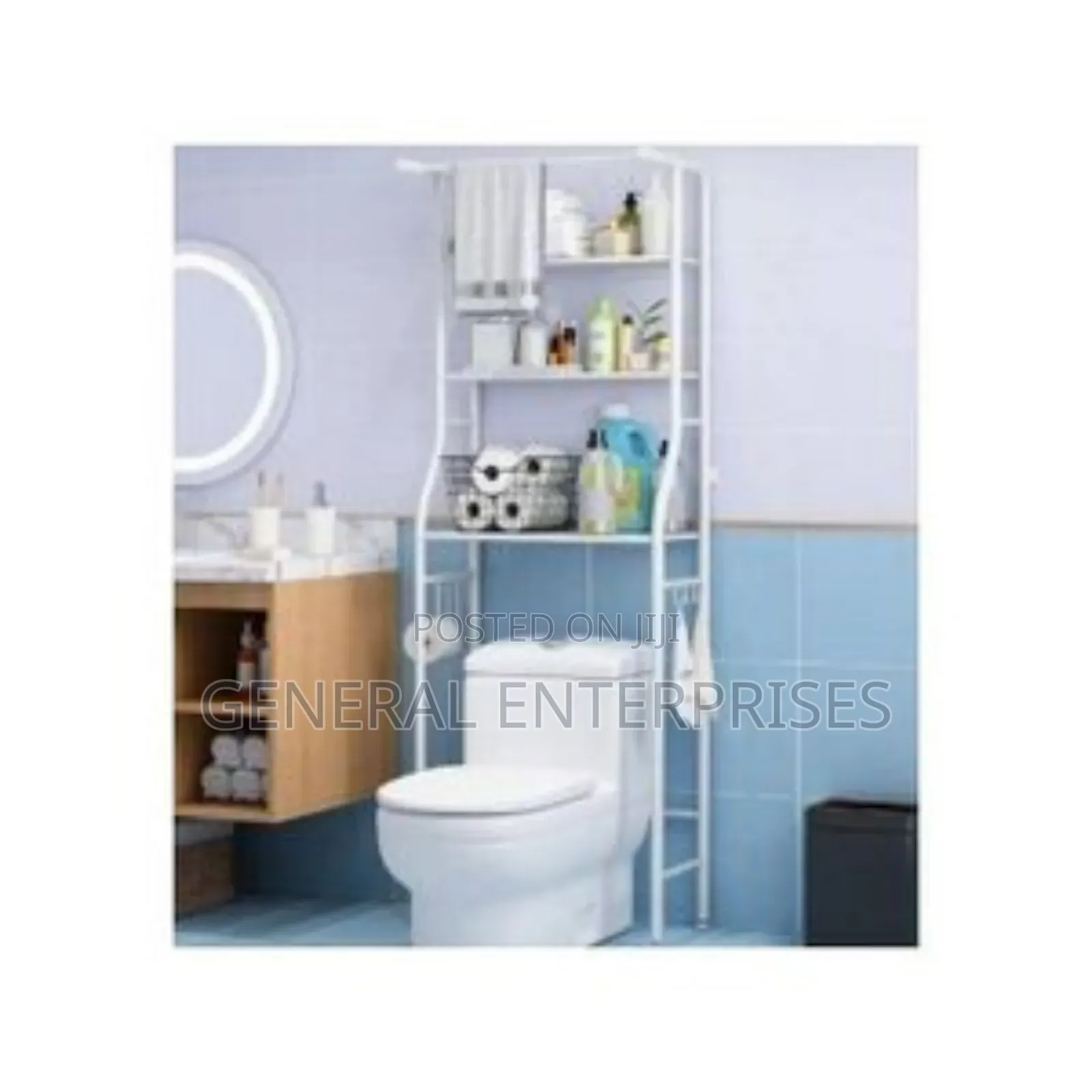 Metal 3-Tier Over-the-Toilet Rack