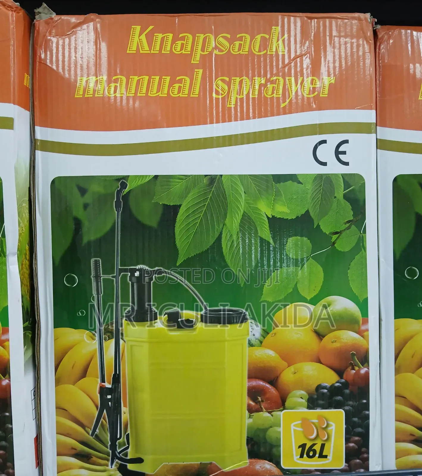 16-Liter Knapsack Manual Sprayer Used for Agricultural Spraying