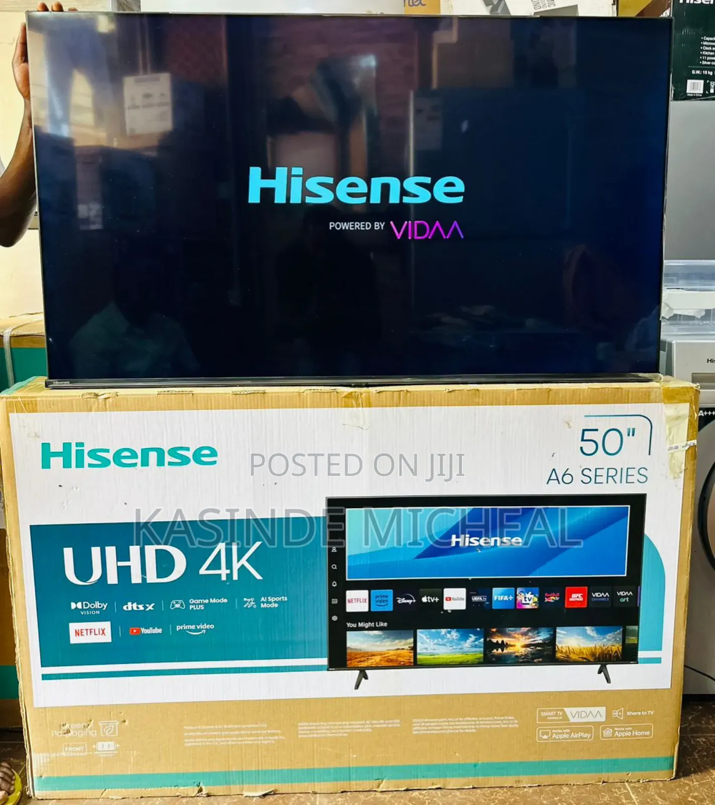50inches Hisence A6 Series Smart Tv