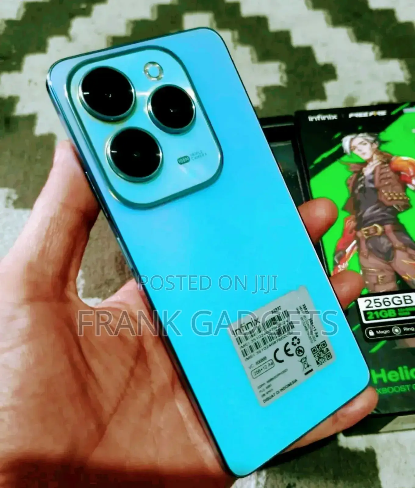 New Infinix Hot 40 Pro 256 GB Blue