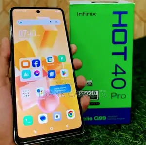 New Infinix Hot 40 Pro 256 GB Blue