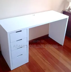 White Computer Desk Office Table Desk