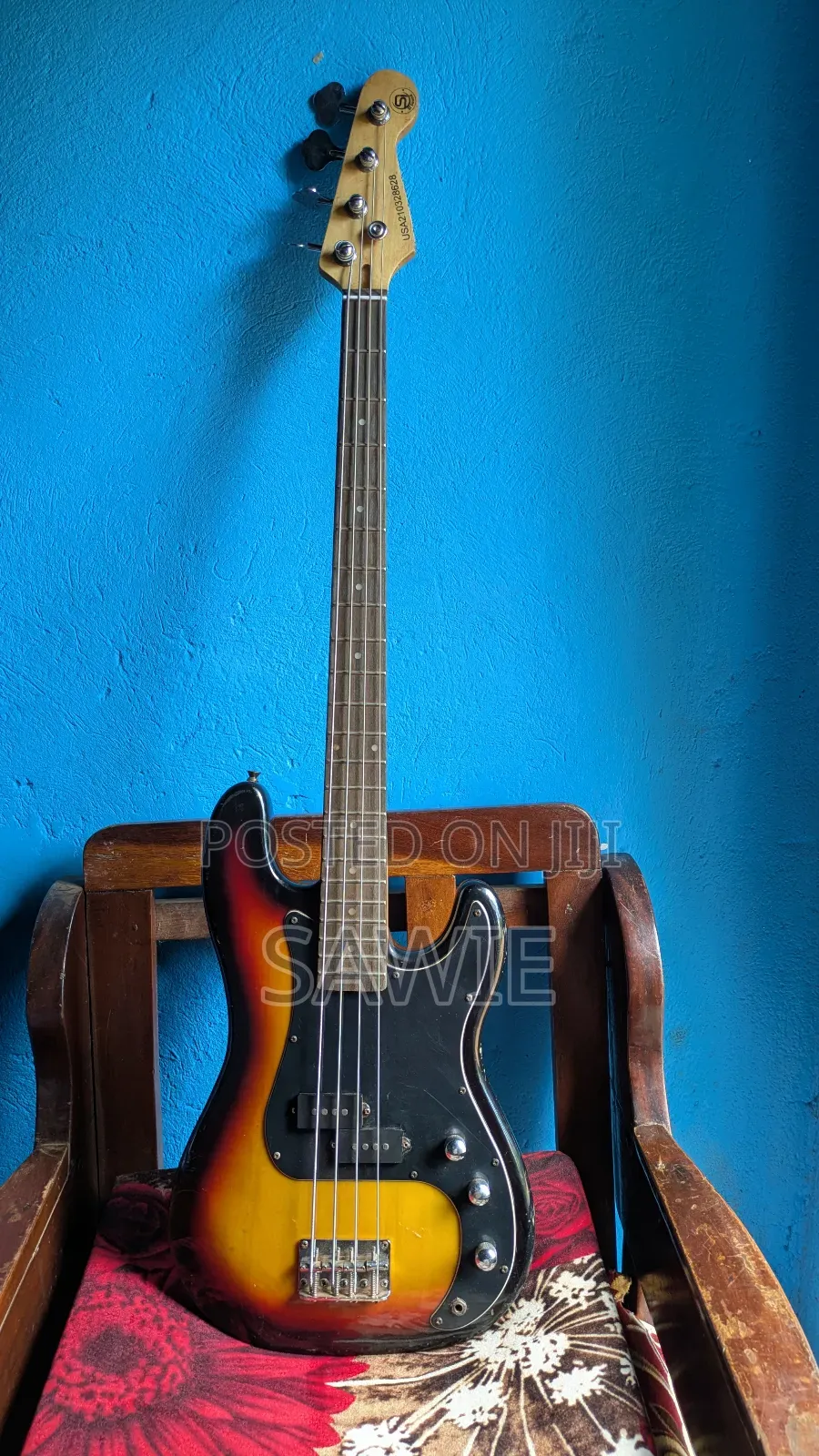 A Fender Jazz Bass Guitar