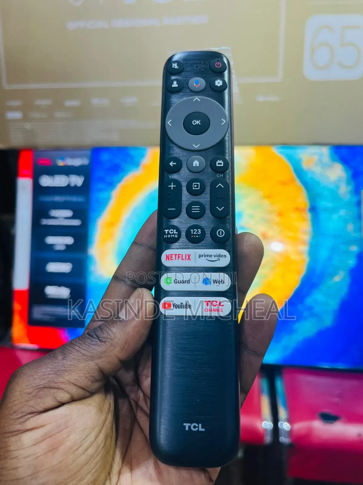 Qled 65inches TCL Google Tv
