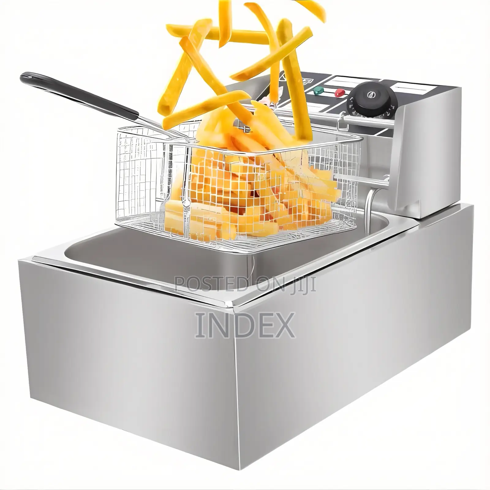 6 Liters Fast Frying Stainless Steel Deep Fryer