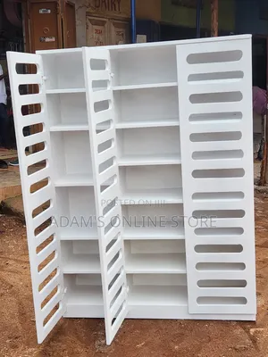 White Shoe Rack 4/6 Size