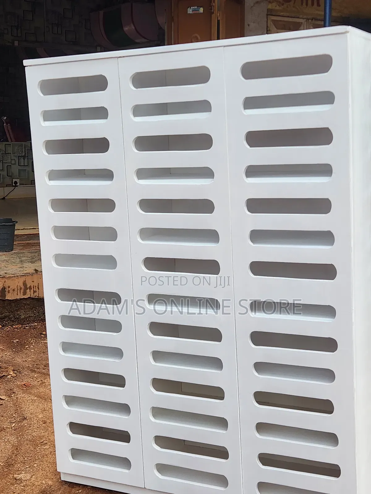 White Shoe Rack 4/6 Size