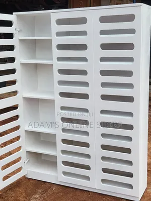 White Shoe Rack 4/6 Size