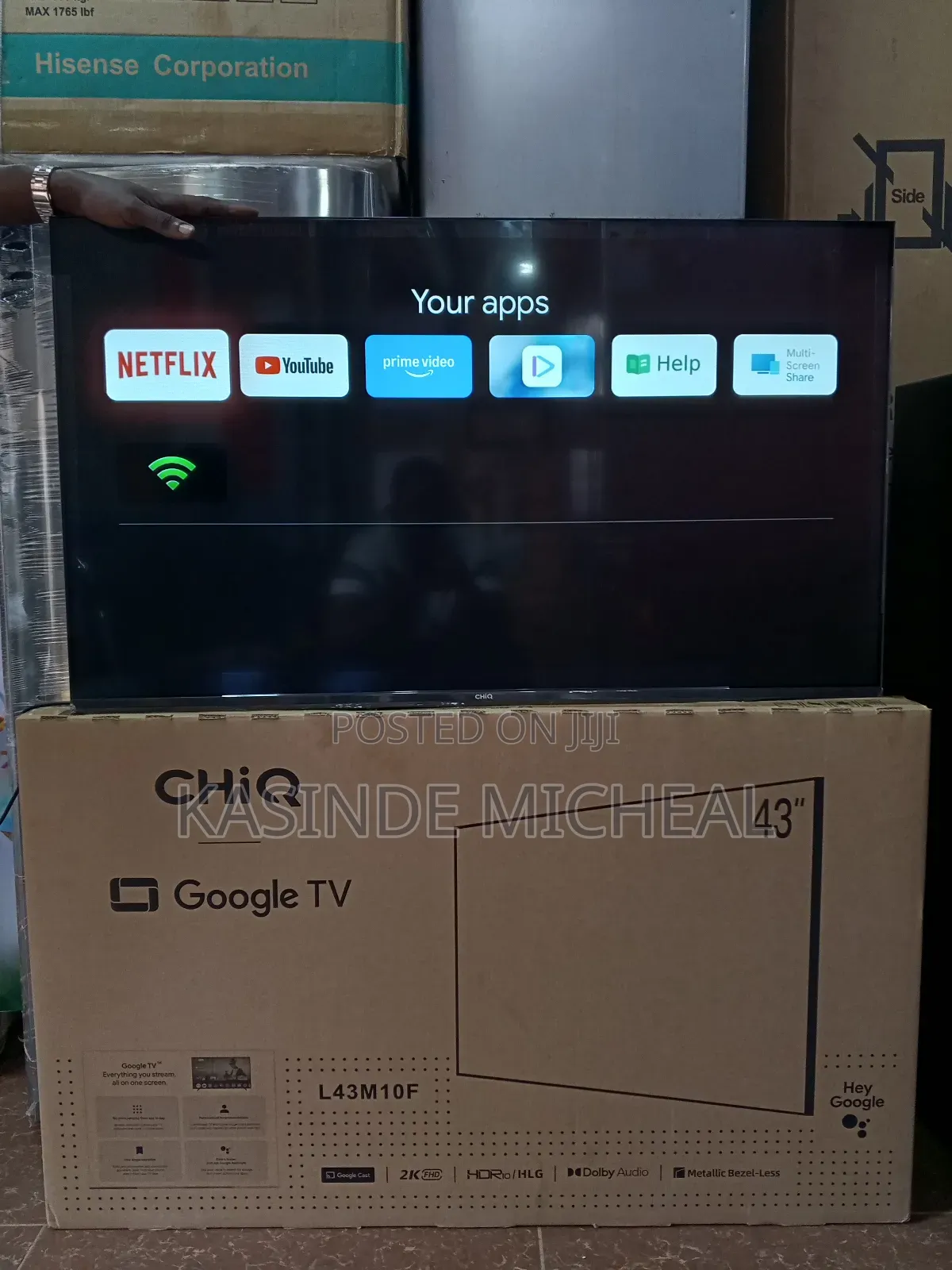 43inches Chiq Google Tv