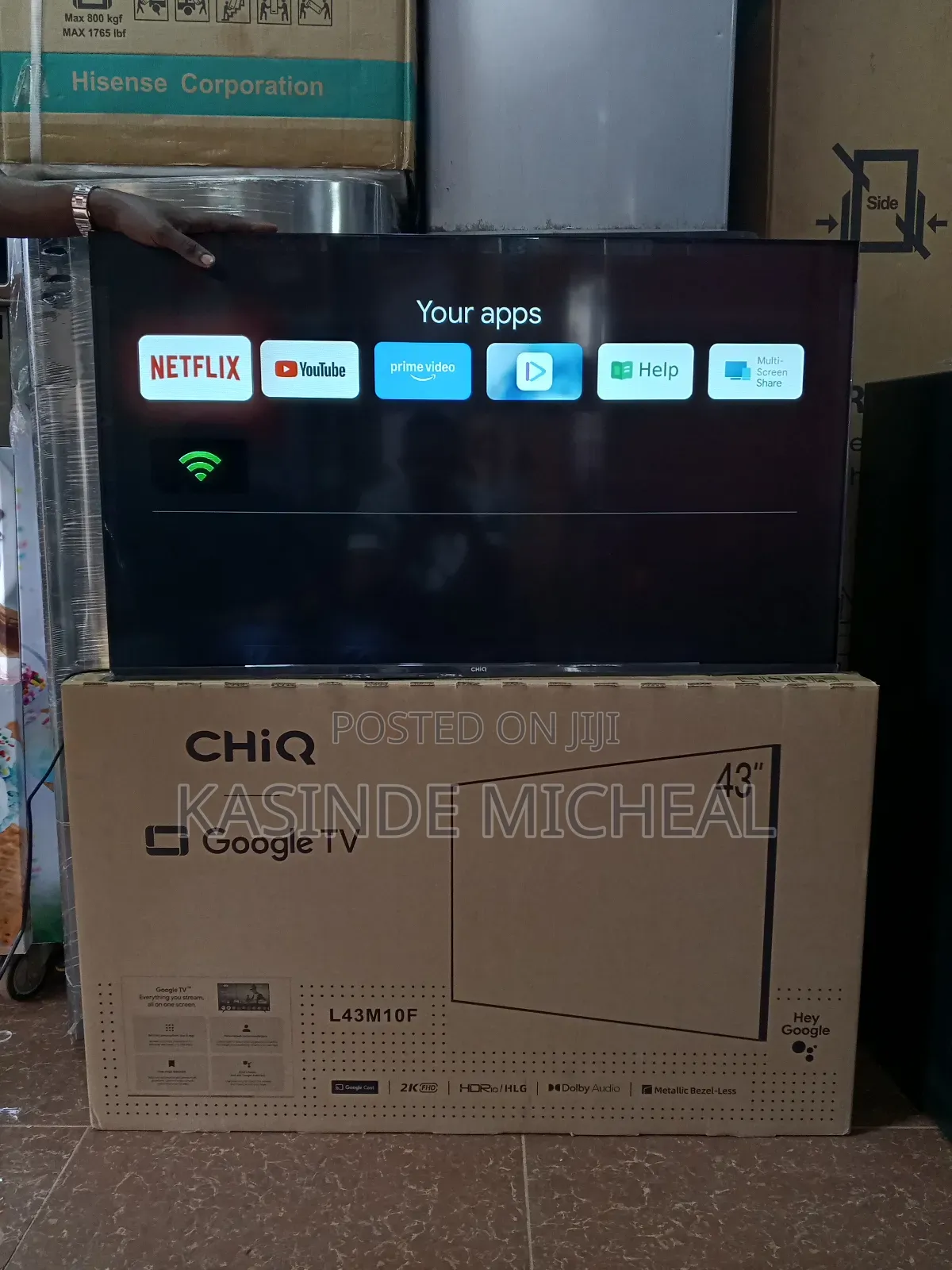 43inches Chiq Google Tv