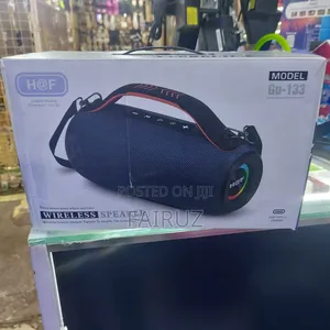 H and F Portable Bluetooth Speaker