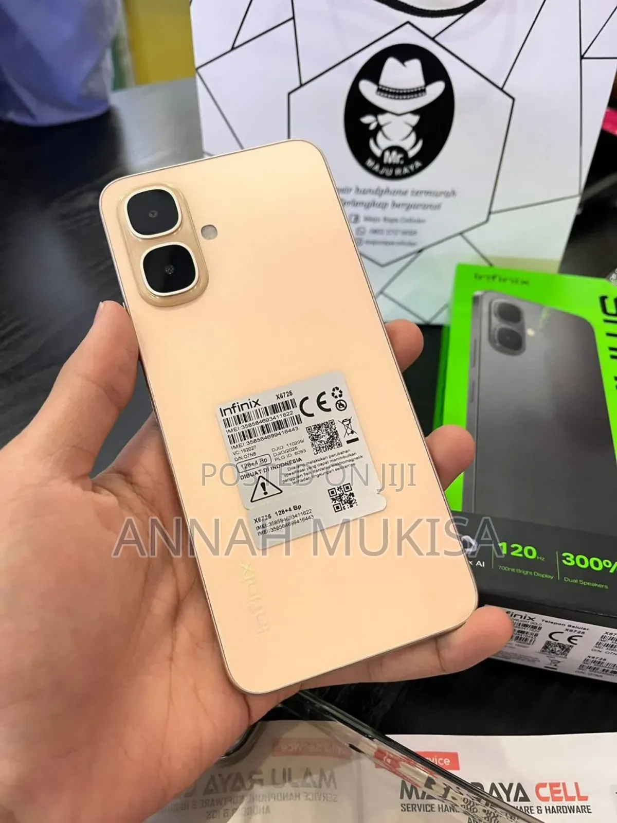 New Infinix Smart 10 128 GB Gold