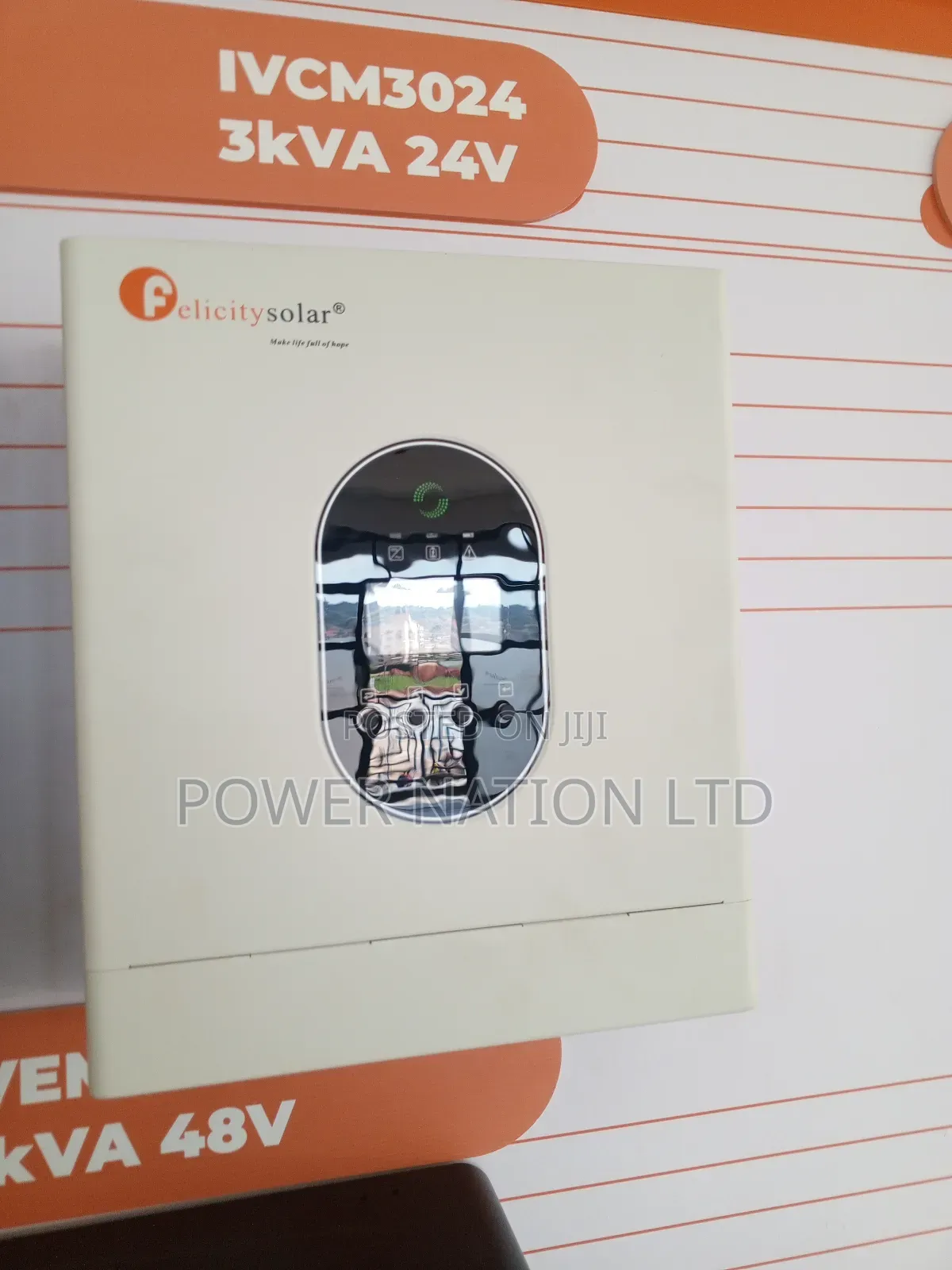 3000w / 3kva 24v Felicity Hybrid Smart Inverter (Green Energy)