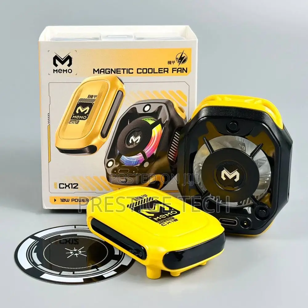 Memo Cx12 Mobile Phone Cooler, Rgb And Rechargeable Battery