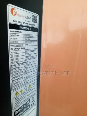 8000w / 8kva 48v Felicity Hybrid Smart Inverter (Green Energy)