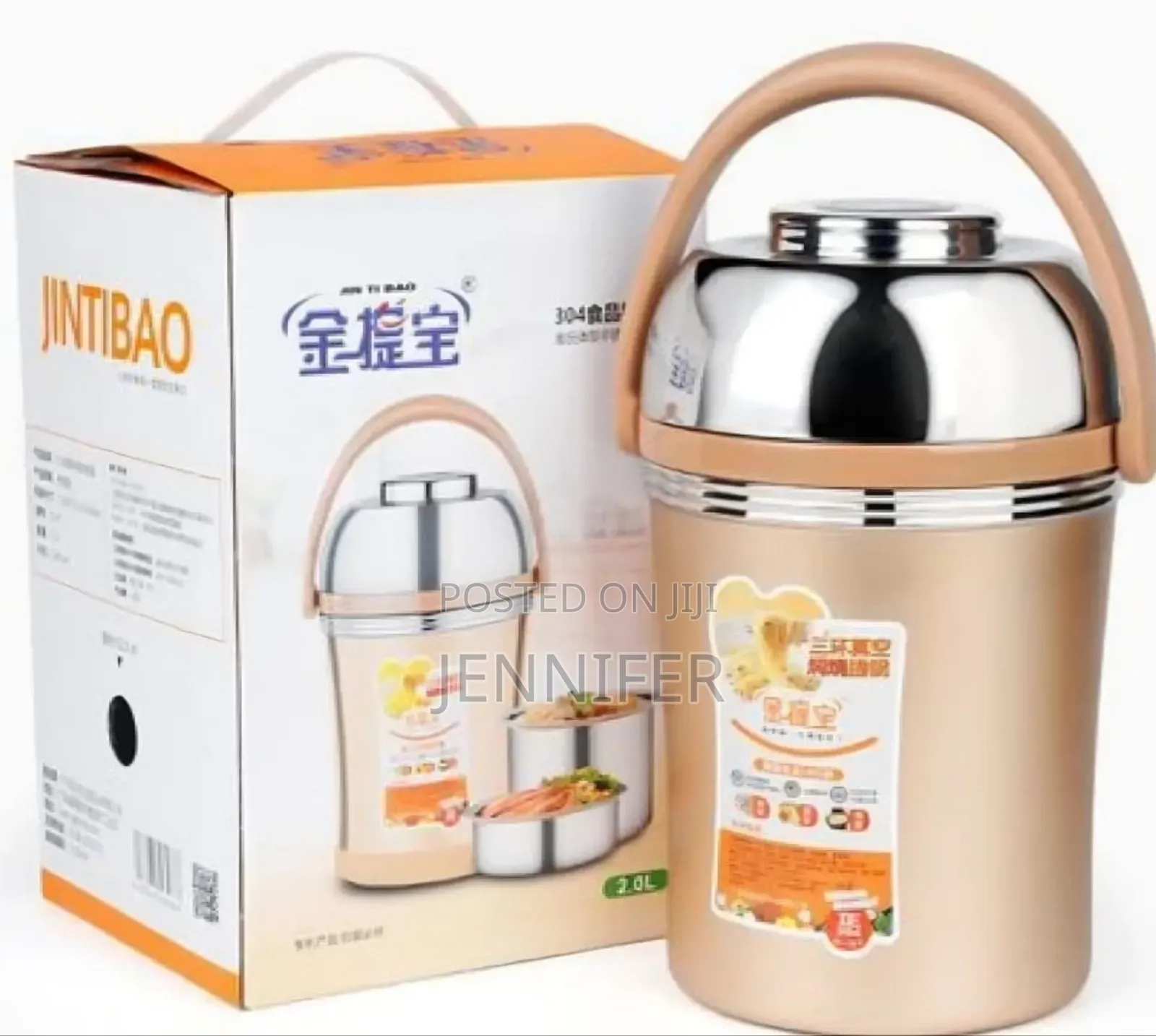 2.5l Premium 304 Stainless Steel Food Flask