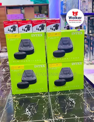 2pc Intex Air Sofa With Electric Pump