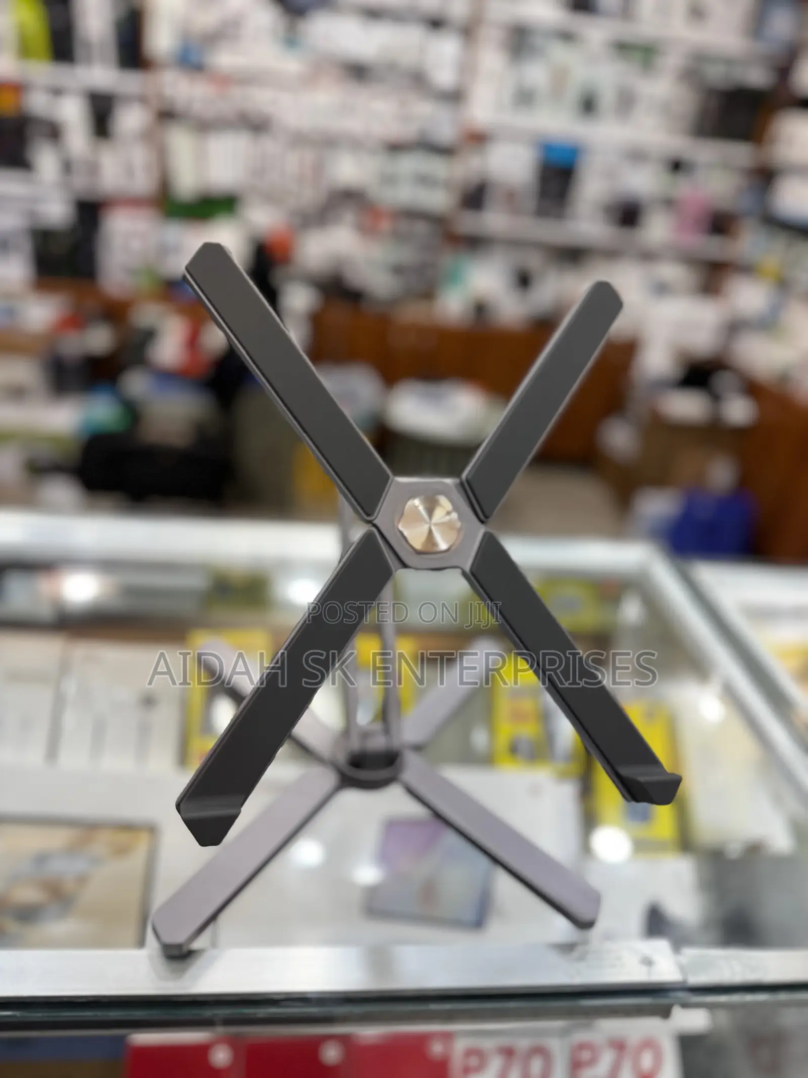 Yesido Aluminum Alloy 360 Rotating Foldable 2-in-1 Laptop Stand