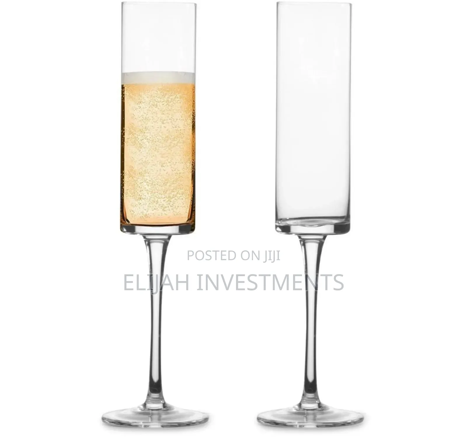6pcs Utopia Lucent Level Champagne Flutes Glasses