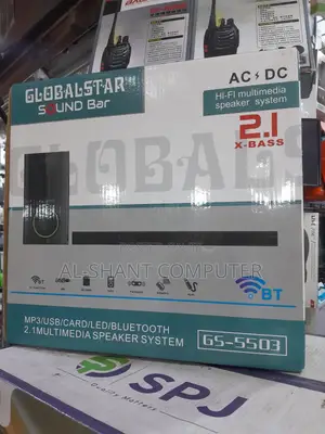 Globalstar Star 2.1 Sound Bar/Globalstar Speaker System